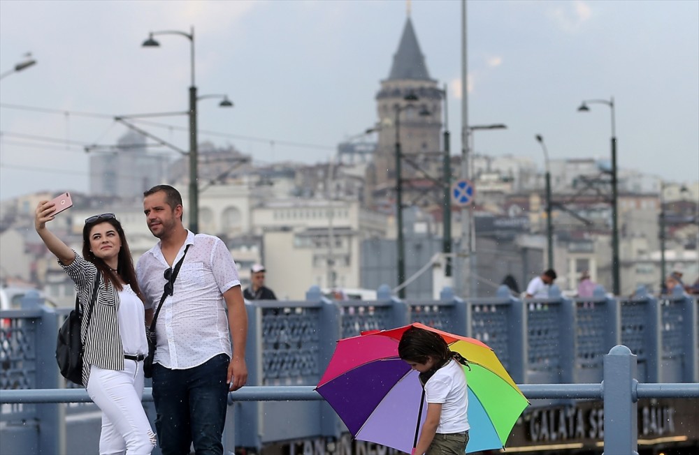 İstanbul'da kuvvetli yağış