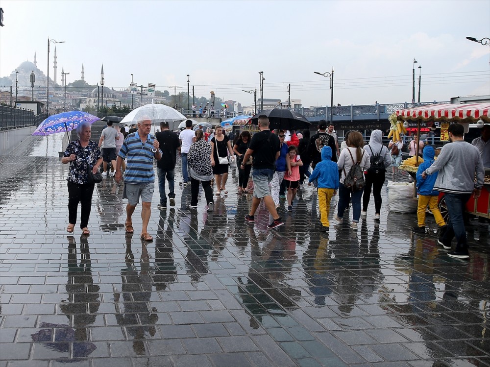 İstanbul'da kuvvetli yağış