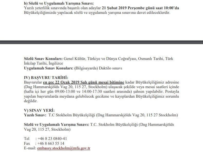 2019 yılında hangi kadrolara kaç memur alınacak?