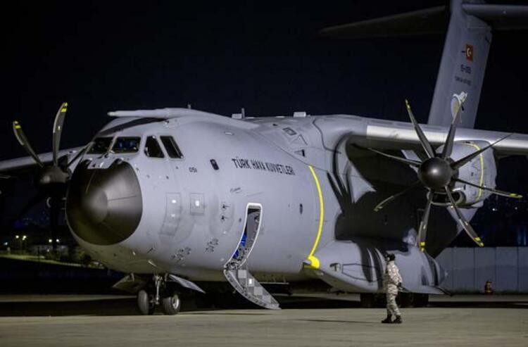 Uçan kale Mogadişu'daki yaralılar için havalandı