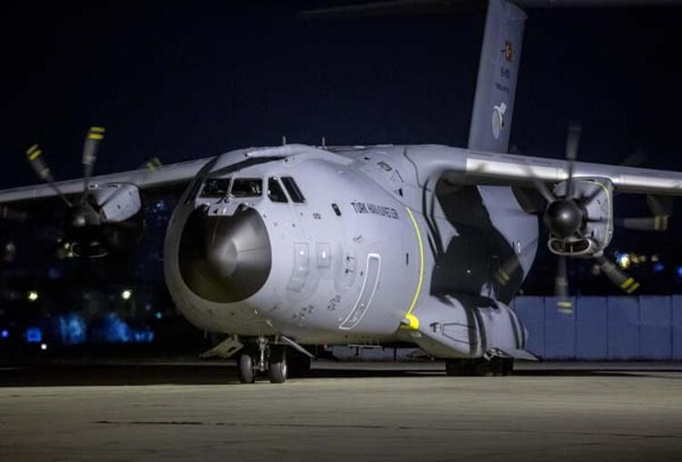 Uçan kale Mogadişu'daki yaralılar için havalandı