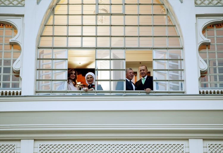 Başkan Erdoğan Ürdün Kralı'nı ağırladı!