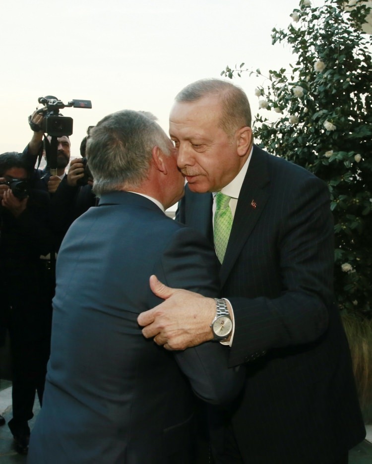 Başkan Erdoğan Ürdün Kralı'nı ağırladı!
