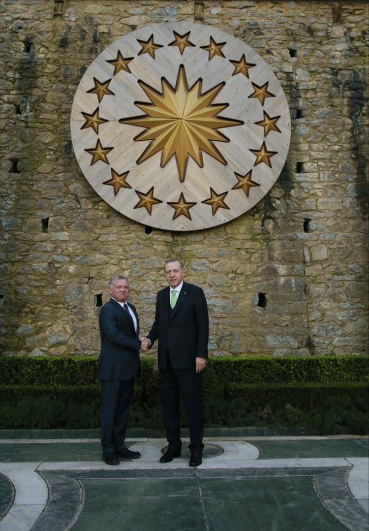 Başkan Erdoğan Ürdün Kralı'nı ağırladı!