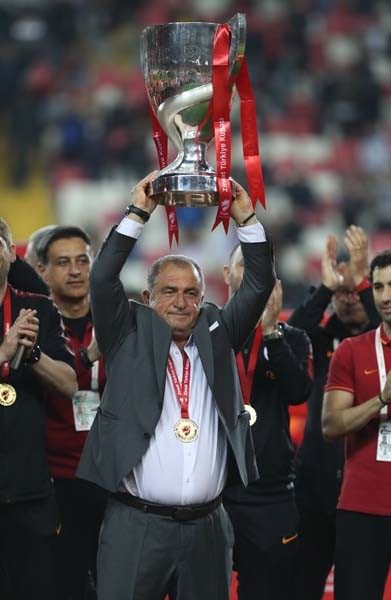 Galatasaray'ın Kupa zaferinden muhteşem kareler