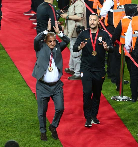Galatasaray'ın Kupa zaferinden muhteşem kareler