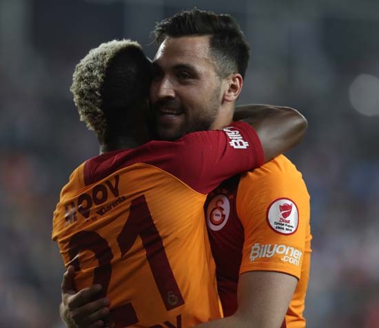 Galatasaray'ın Kupa zaferinden muhteşem kareler