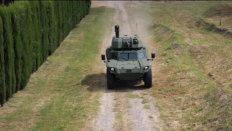 Türkiye'nin elektrikli zırhlısı ilk kez araziye çıktı