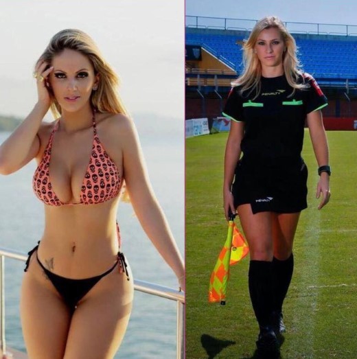 Kadın hakem Fernanda Colombo'ya ahlaksız teklif!