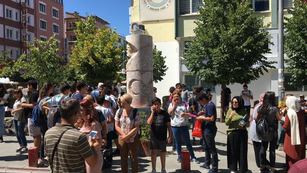 Denizli'deki depremin görüntüleri ortaya çıktı