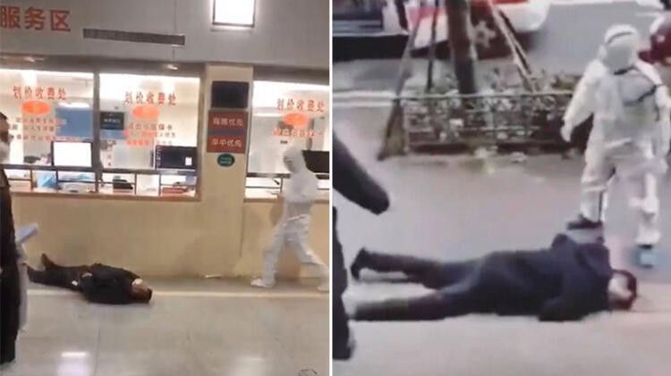  insanlar aniden bilinçlerini kaybederek yere yığılıyor