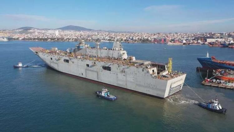 Türkiye'nin ilk uçak gemisi TGC Anadolu gün sayıyor