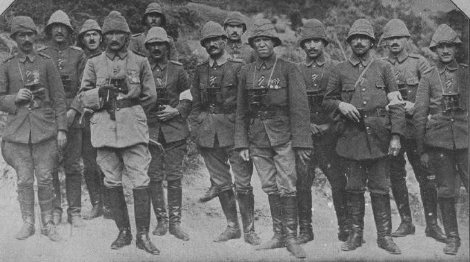 Çanakkale savaşının arşivlerden çıkan fotoğrafları