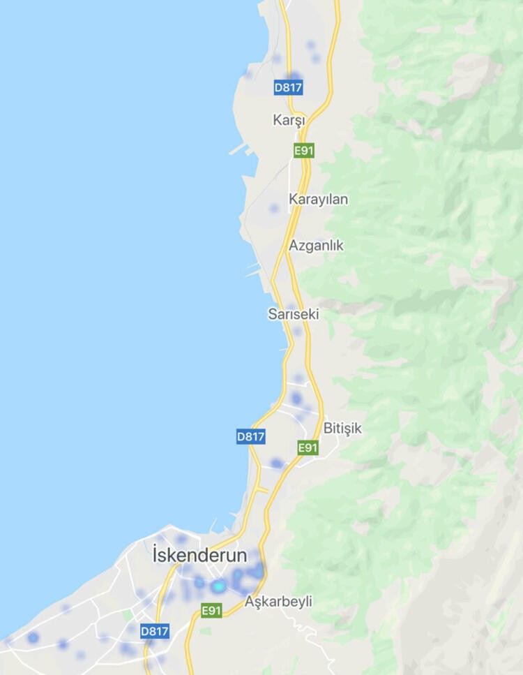 Seyahat yasağı uzatılan illerde korona virüs yoğunluk haritası!