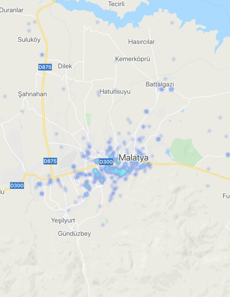 Seyahat yasağı uzatılan illerde korona virüs yoğunluk haritası!