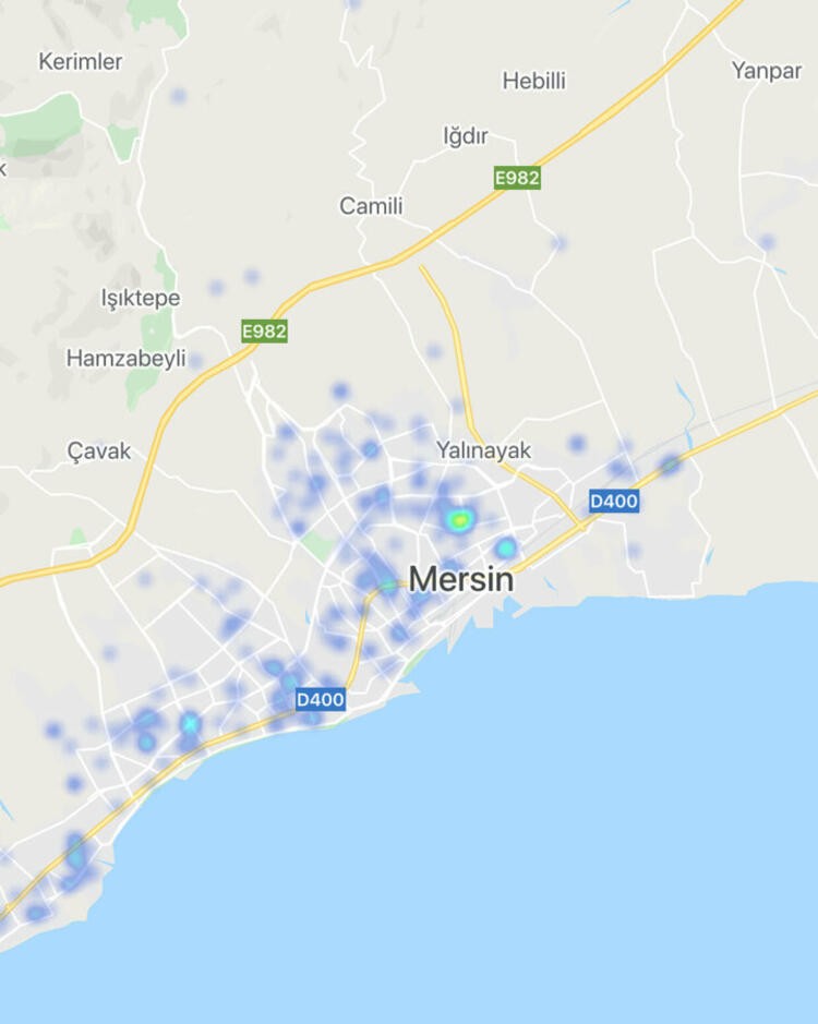 Seyahat yasağı uzatılan illerde korona virüs yoğunluk haritası!