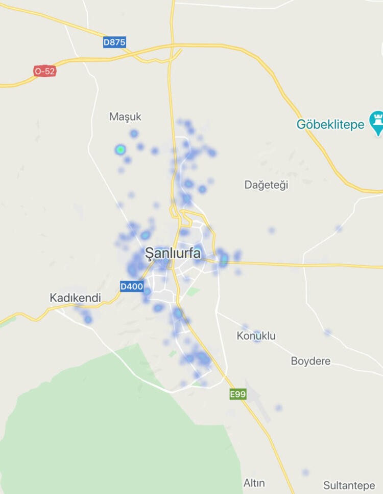 Seyahat yasağı uzatılan illerde korona virüs yoğunluk haritası!
