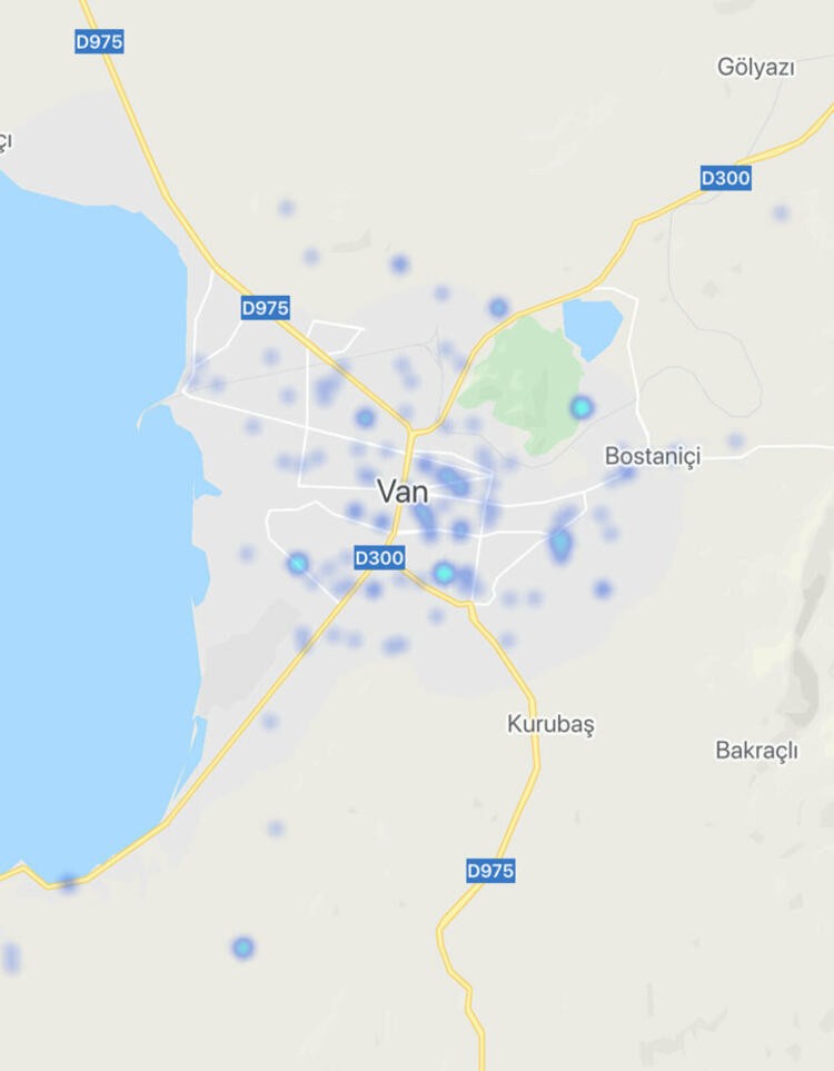 Seyahat yasağı uzatılan illerde korona virüs yoğunluk haritası!