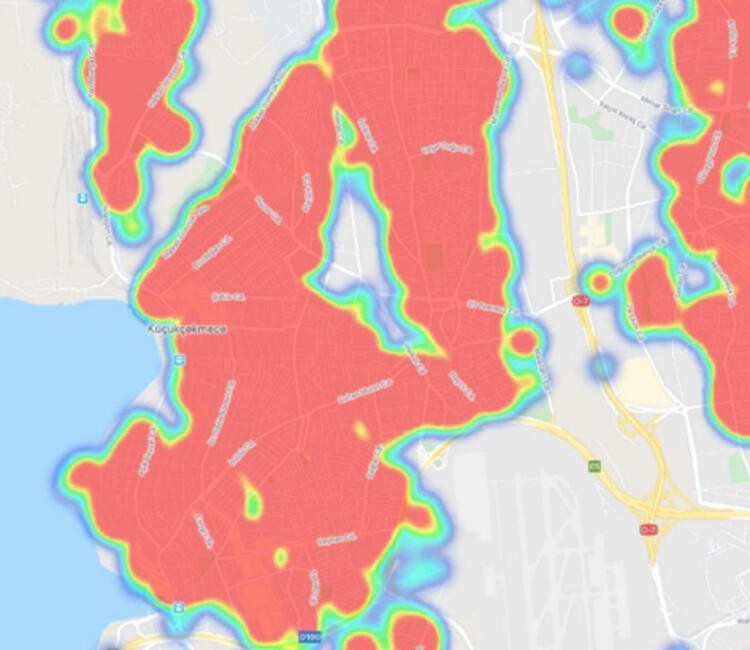 Korona virüs haritası İstanbul! En riskli ilçeler açıklandı