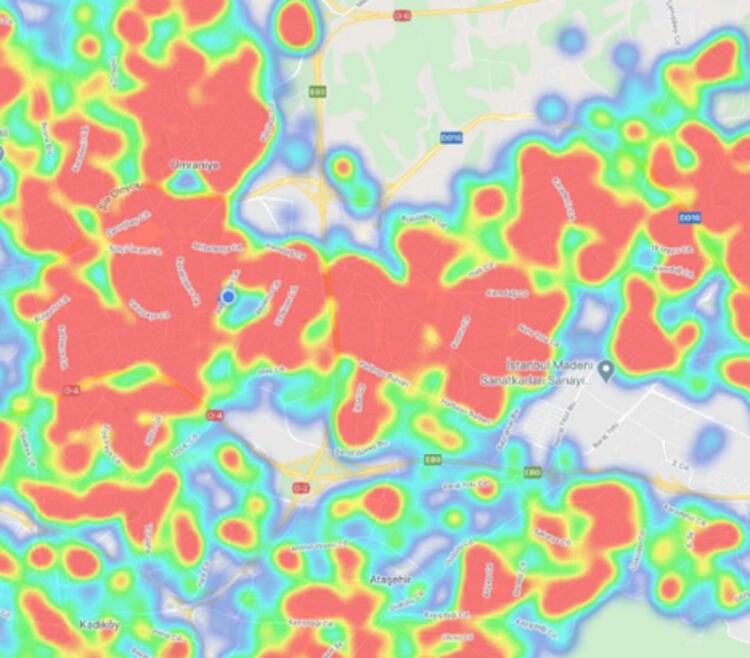 Korona virüs haritası İstanbul! En riskli ilçeler açıklandı