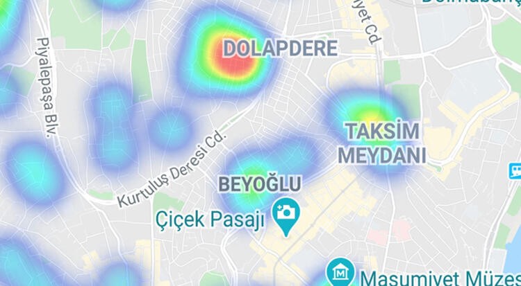 İşte İstanbul'daki yeni korona virüs yoğunluğu 