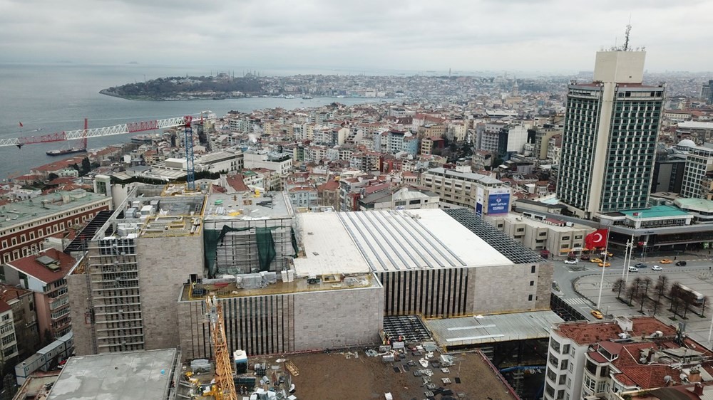 AKM inşaatının yüzde 80'i tamamlandı