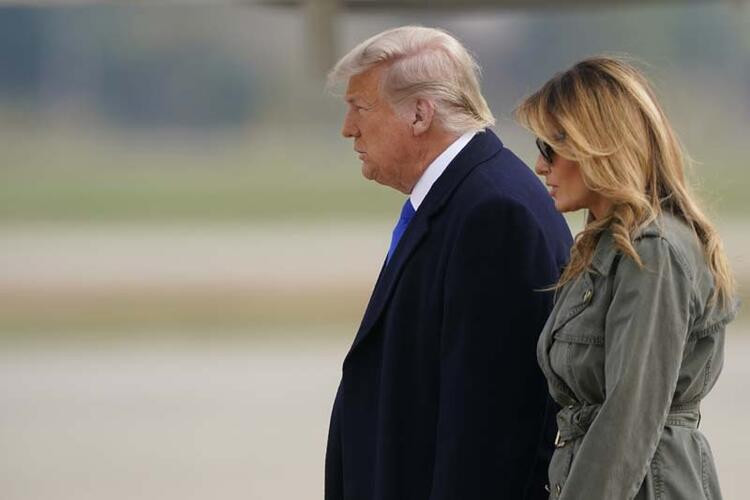 Melania Trump ekibini kurdu