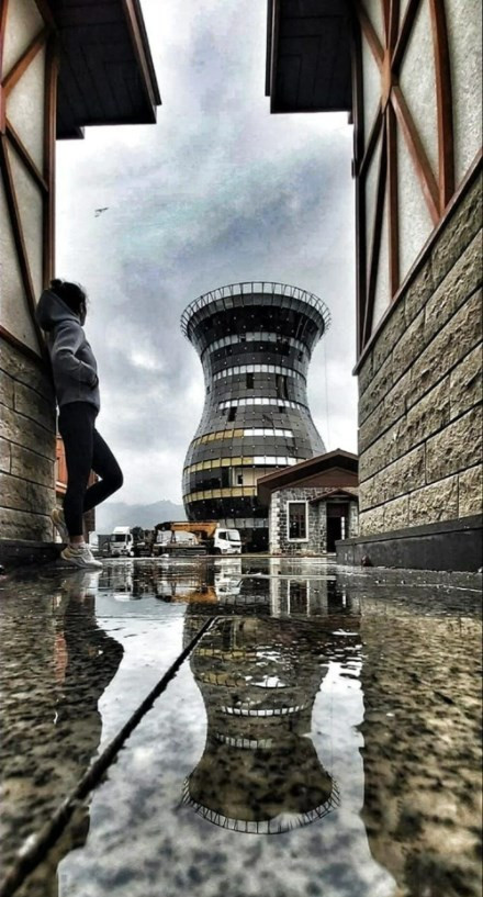 Rize'deki dünyanın en büyük çay bardağı Guinness’e aday