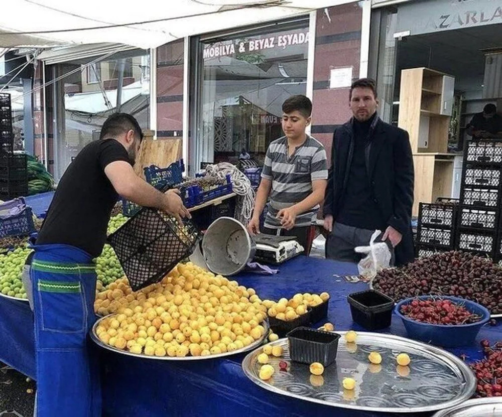 Türkiye'nin yeni eğlencesi Messi!