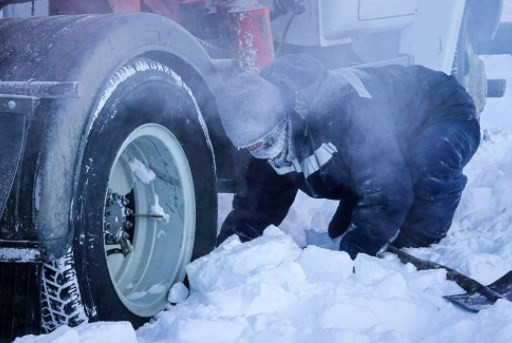 Rusya'nın Oymyakon kentinde hava sıcaklığı eksi 60 derece