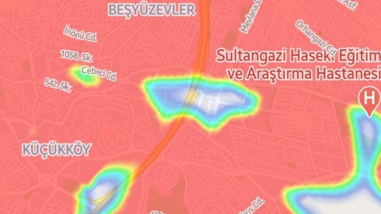 İstanbul'da ilçe ilçe son durum! Sokaklar kıpkırmızı