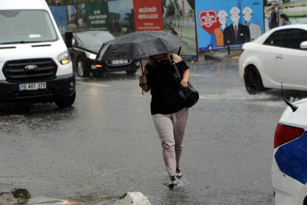 İstanbul'da yağmur etkili oldu
