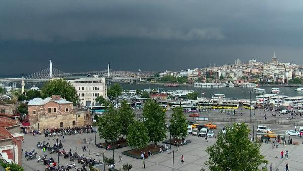 İstanbul'da yağmur etkili oldu