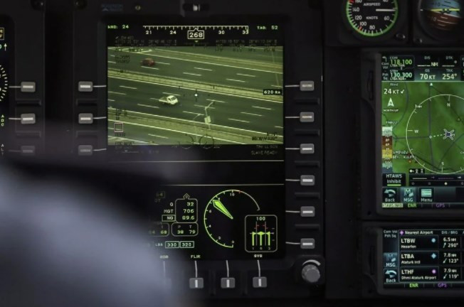 İstanbul'da helikopterli trafik denetimi