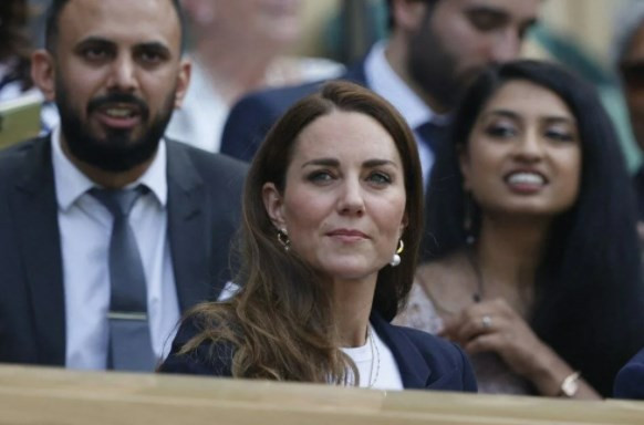 Kate Middleton korona temaslısı olduğunu Wimbledon'da öğrendi