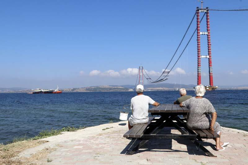 1915 Çanakkale Köprüsü'nün yolu göründü!