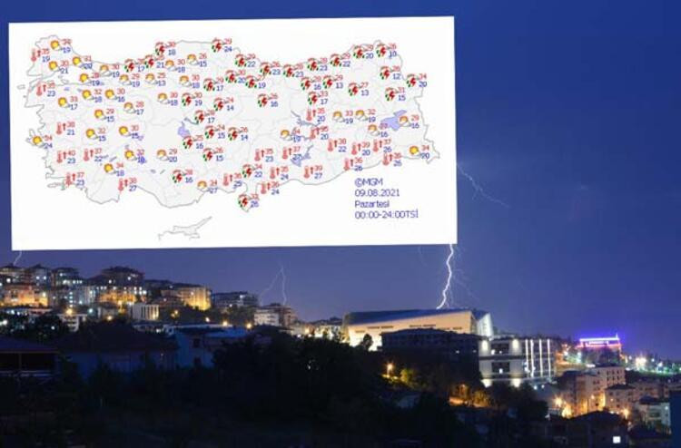 Meteoroloji il il açıkladı! Turuncu uyarı
