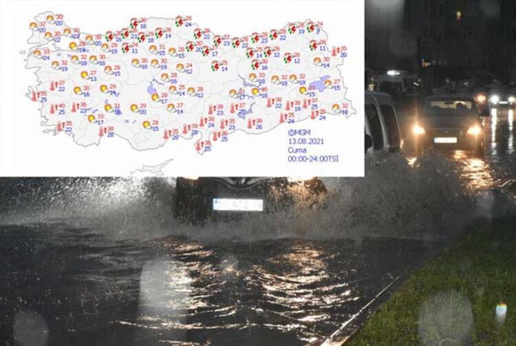 Meteoroloji il il açıkladı! Turuncu uyarı