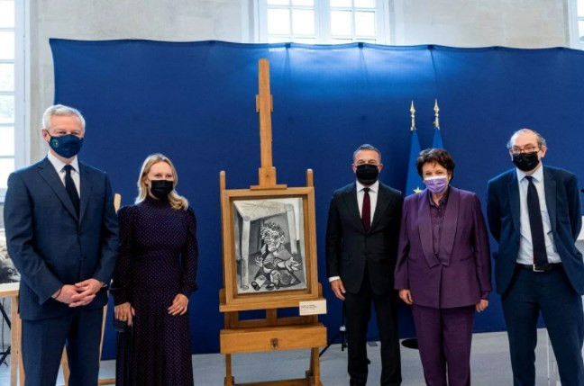 Pablo Picasso'nun kızı Maya, babasının 9 eserini Fransa'ya verdi