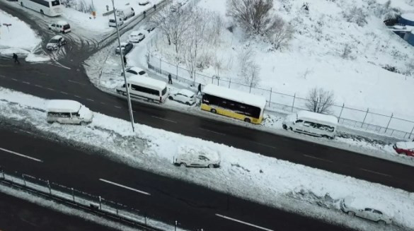 Kar yağışı sonrası İstanbul'da son durum