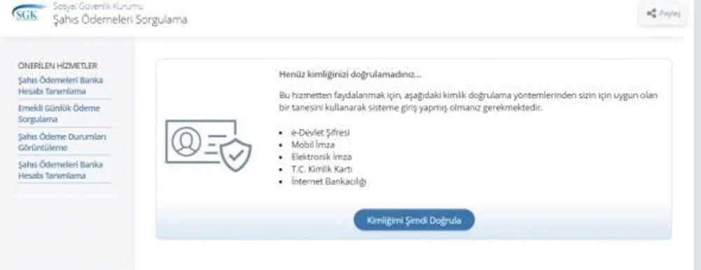 e-Devlet'i kontrol edin: Birikmiş alacaklarınız olabilir!