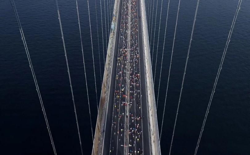 44. İstanbul Maratonu'ndan ilginç kareler