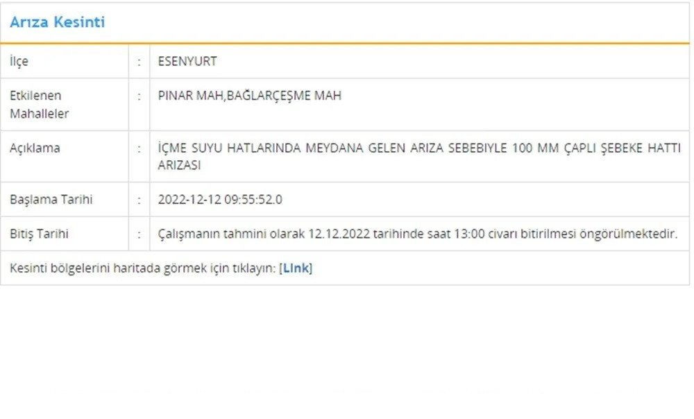 İSKİ duyurdu: İstanbul'un 5 ilçesinde kesinti yaşanacak