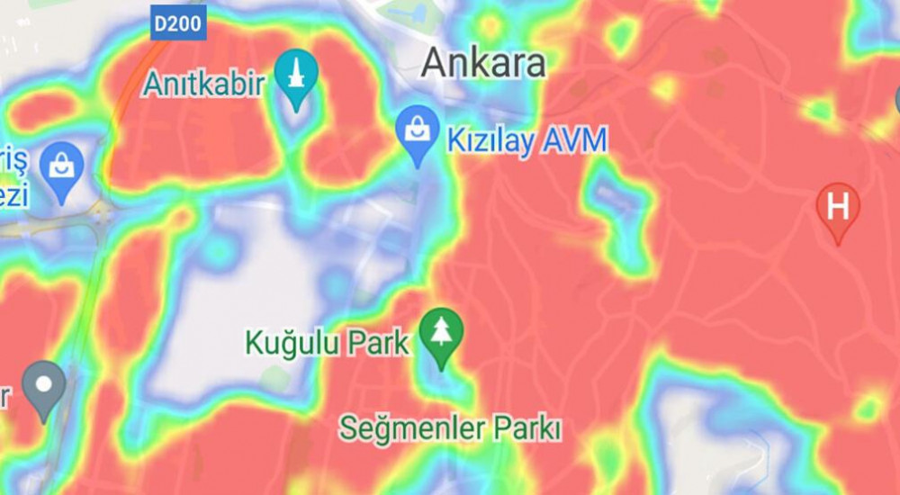 3 büyükşehirde son durum ne? İlçe ilçe vaka yoğunluk haritası!