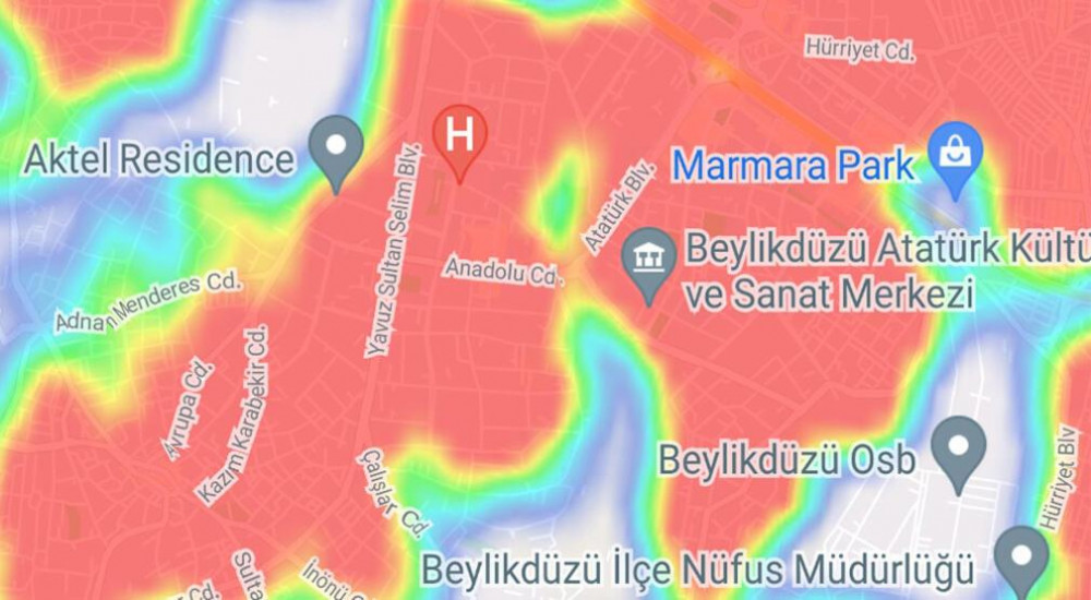 3 büyükşehirde son durum ne? İlçe ilçe vaka yoğunluk haritası!