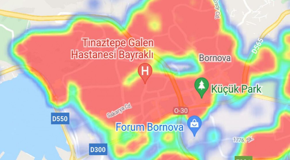 3 büyükşehirde son durum ne? İlçe ilçe vaka yoğunluk haritası!