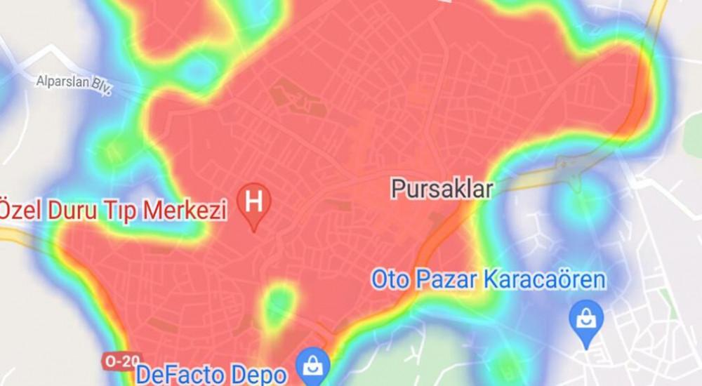 3 büyükşehirde son durum ne? İlçe ilçe vaka yoğunluk haritası!