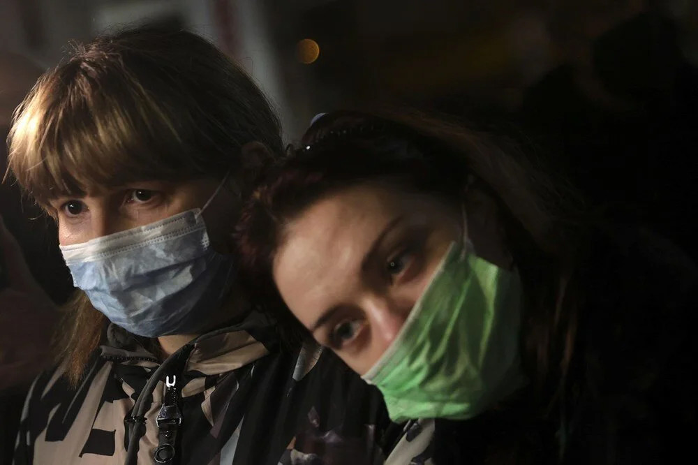 Ukrayna'dan kaçış: Fotoğraflarla mültecilerin dramı!