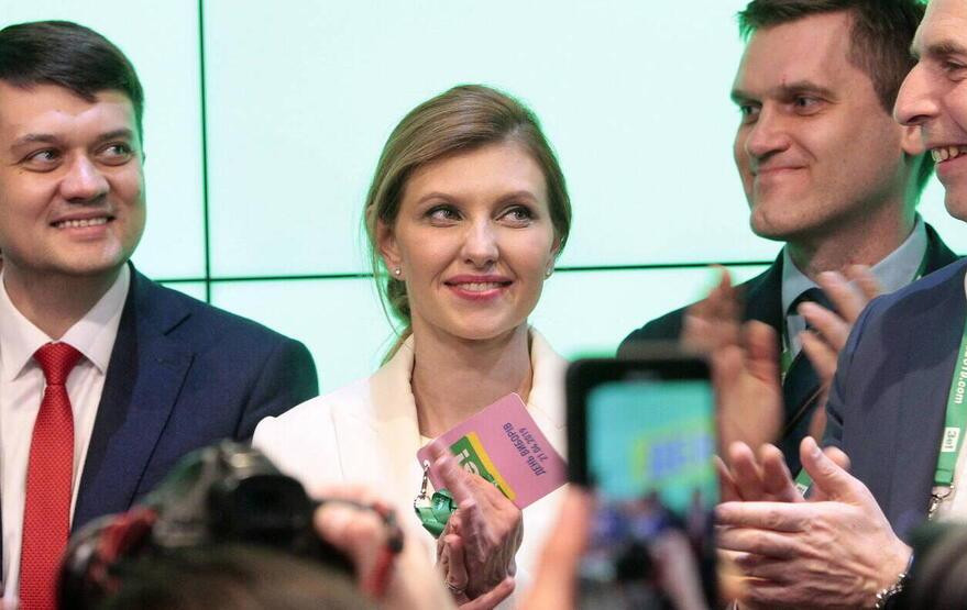 Bir an bile yanından ayrılmadı: İşte Ukrayna First Lady'si!