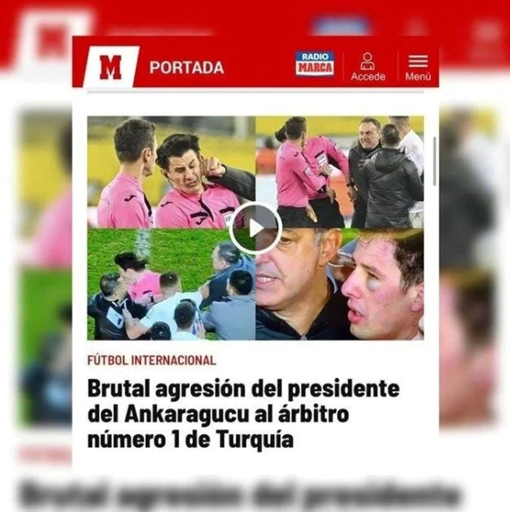 Türk futbolunun utanç gecesi dünya basınında böyle yankılandı!